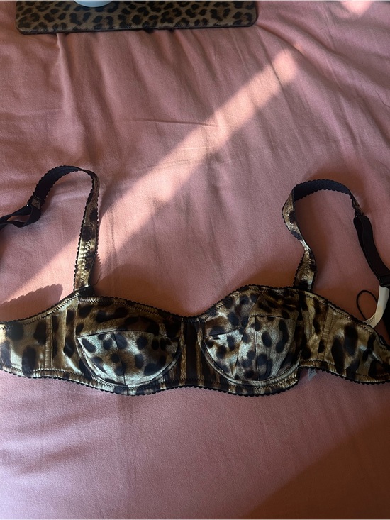 Dolce & Gabbana Other - Leopard Print Underwire Bra